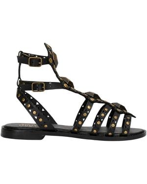 Ovyè Am4174Pel Sandale - Schwarz