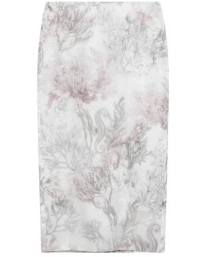 Max Mara Rokken ,Veelkleurig ,Gonna - Wit
