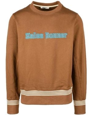Wales Bonner Sweatshirts - Marrón