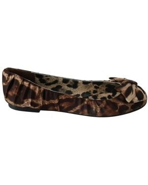 Dolce & Gabbana Ballerinas - Marron