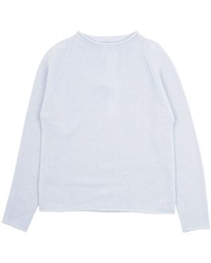 Biancalancia Round-Neck Knitwear - White