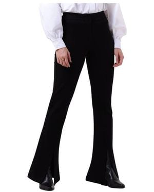 Silvian Heach Flared Pants Zampa/Pant Schwarz