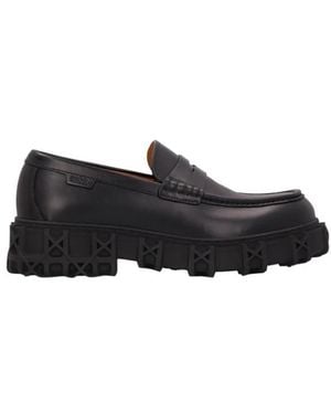 Dior Schoenen ,Zwart ,Leer Slickrock Leren Mocassin