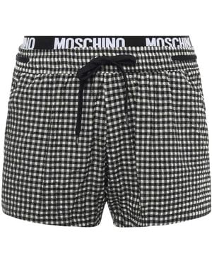 Moschino Schwarze Meer Kleidung Elastischer Bund