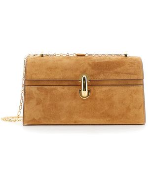 SAVETTE Symmetry Chain Pochette - Bruin
