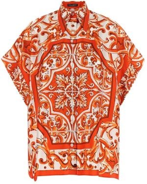 Dolce & Gabbana Shirts - Orange