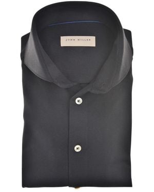 John Miller Casual Shirts - Black