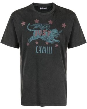 Just Cavalli T-shirts und polos - Schwarz