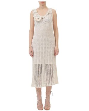 Ermanno Scervino Midi Dresses - Natural