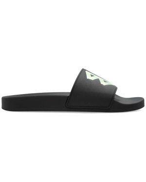 Balenciaga Sliders - Negro