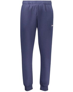 Fila Baumwoll-Jogginghose Für Workouts - Blau