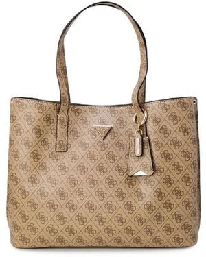 Guess Tote Bags - Natural