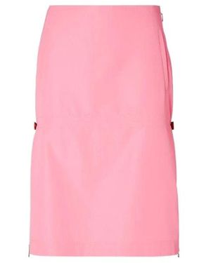 Fendi Midi-Rock Mit Reißverschluss - Pink