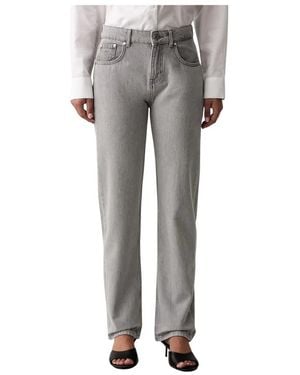Trussardi Rechte Jeans - Grijs