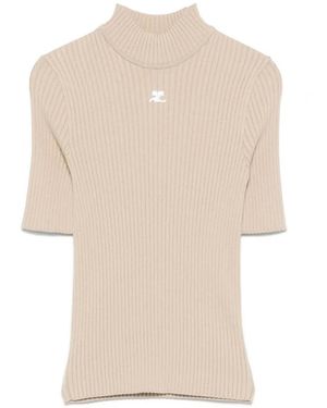 Courreges Turtlenecks - Neutro