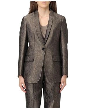 Giorgio Armani Textured Blazer - Schwarz
