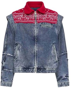 PDF Denim Jacket - Blau