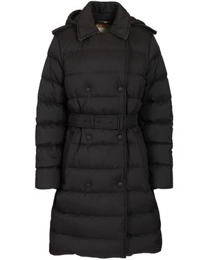 Burberry Down Coats - Negro