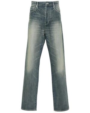 KENZO Straight Jeans - Blue