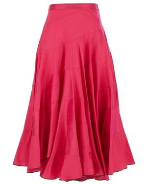 Tory Burch Rokken ,Roze ,Elegante Gonne Jurk Voor Vrouwen - Rood