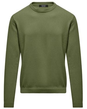 Bomboogie Round-Neck Knitwear - Verde