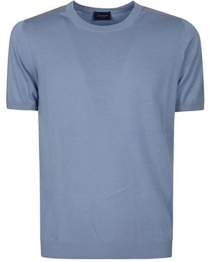 Drumohr T-Shirt - Blauw