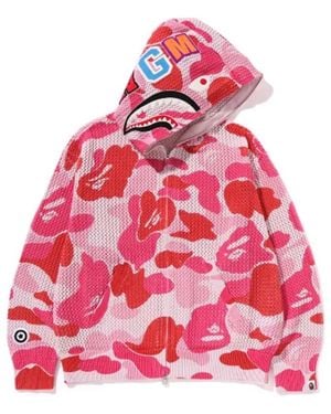 A Bathing Ape Zip-Throughs - Rosa