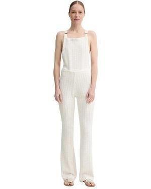 Sessun Jumpsuits & Playsuits ,Katoen Jumpsuit - Wit