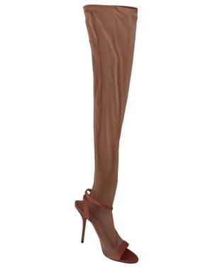 Dolce & Gabbana High heel sandali - Marrone