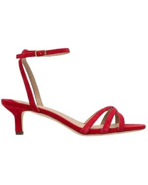 Ralph Lauren High Heel Sandals - Red