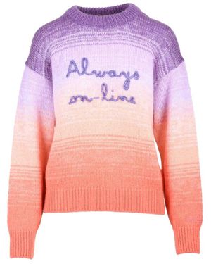 Mc2 Saint Barth Round-Neck Knitwear - Rose