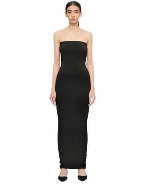 Wolford Zwarte Velvet Cut Out Jurk