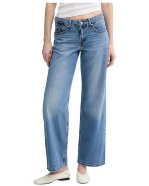 Levi's Jeans ,Blauw ,Katoen Low Loose Jeans