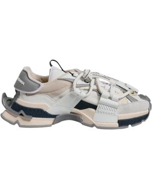 Dolce & Gabbana Low Top Space Sneakers - Grau