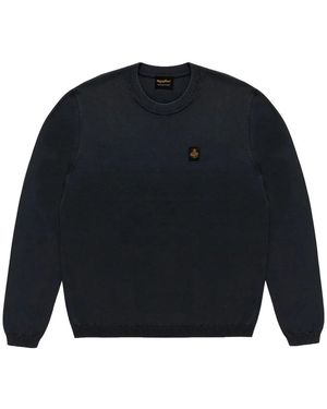 Refrigiwear Stilvoller Strickpullover - Blau