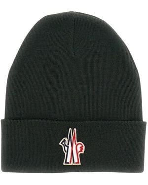 Moncler Grenoble Logo Muts - Groen