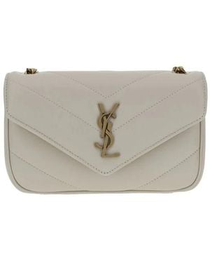 Saint Laurent Shoulder Bags - Grijs