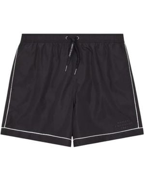 ARMANI EXCHANGE Badeshorts - Blau