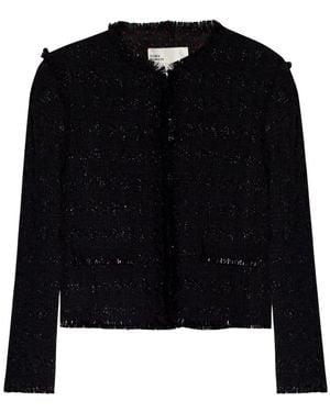 Tory Burch Tweed Jackets - Black