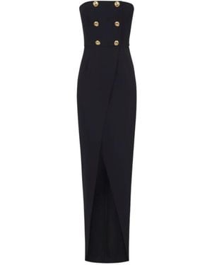 Elisabetta Franchi Maxi Dresses - Nero