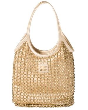Miu Miu Shoulder Bags - Natural