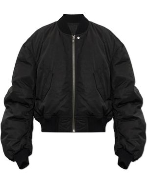Rick Owens Bomber Jackets - Negro