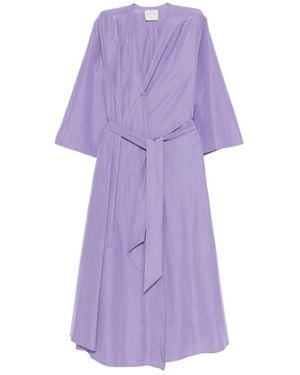 forte_forte Wrap Dresses - Purple