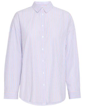 Ichi Camicia oversize a righe - Viola