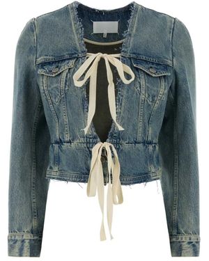 Maison Margiela Denim Jackets - Blue