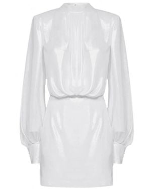 Blanca Vita Polyester Casual Jurk - Wit