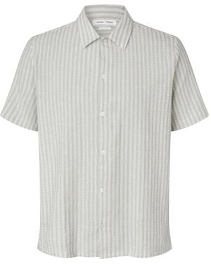 Samsøe & Samsøe Short Sleeve Shirts - Gris