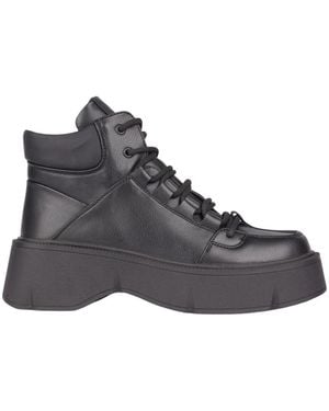 Betsy Lace-Up Boots - Gris