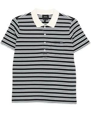 A.P.C. Polo Shirts - Azul
