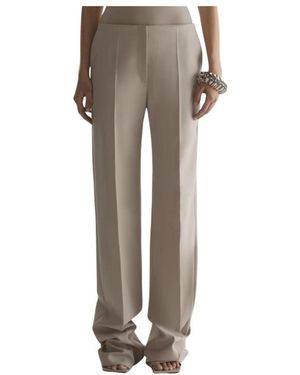 Mugler Wide Hosen - Grau